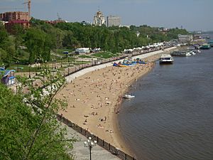 Le quai de Khabarivsk