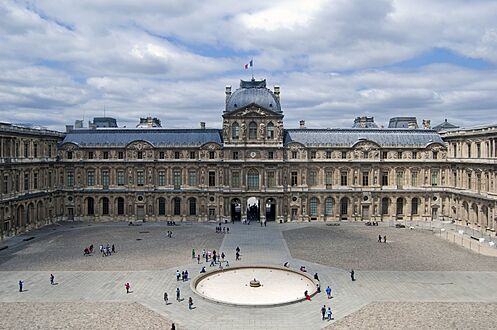 Louvre Cour Carrée June 2010