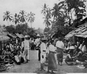 Market in Luang Prabangpre 1900