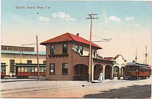 Napa interurban station 1917 postcard.jpg