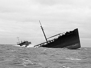 Pendleton Sinking Ship