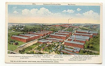 PostcardManchesterCTCheneyBrothersMills1920.jpg