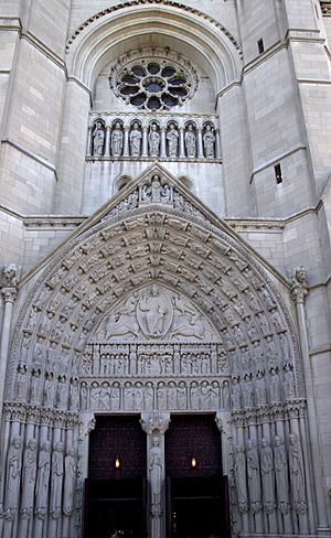 Riverside Church doorway (4684840329)