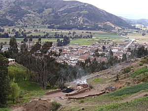 View of Samacá