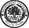 Official seal of Millis, Massachusetts