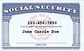 Social Security card