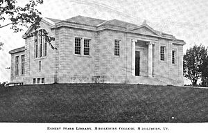 Starr Library ca1899 Middlebury Vermont