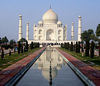 Taj Mahal (south view, 2006)