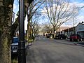 US-WA-Camas-down town-looking east-tar