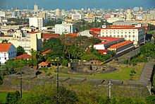 View from Manila hotel