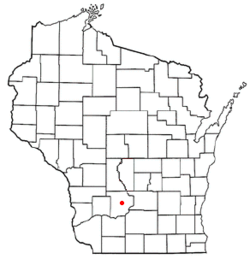 Location of the Town of Freedom, Sauk County, Wisconsin