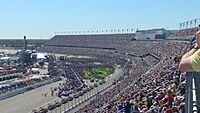 2017 Daytona 500 - Looking Westward Along Grandstands