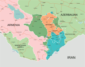 2020 Nagorno-Karabakh war.svg