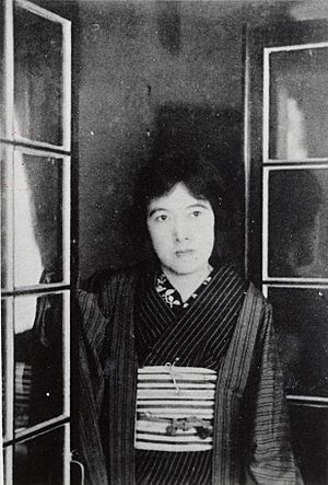 Akiko Yosano posing by window.jpg