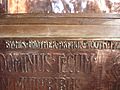 Altar panel in St Mark's Church, Brithdir, Gwynedd