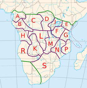 Bantu zones