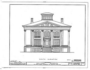 Bellamy Mansion Wilmington drawing