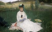 Berthe Morisot Reading