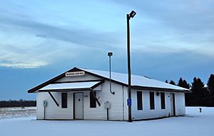 Browning Town Hall in November 2013.