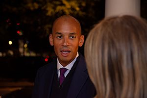 Chuka Umunna Campaigning Pimlico 2019