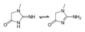 Creatinine-tautomerism-2D-skeletal