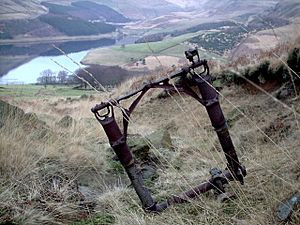 Douglas Dakota wreckage of undercarriage - geograph.org.uk - 352460