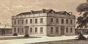 Engraving of Crook Hall
