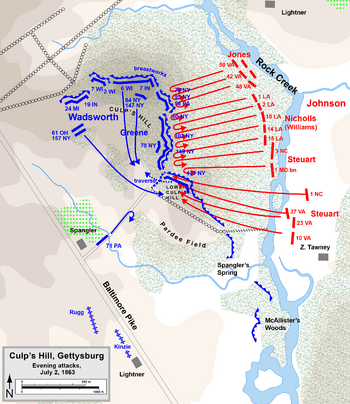 Gettysburg Day2 Culp's Hill Evening