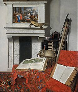 Jan van der Heyden - Room Corner with Curiosities - Google Art Project