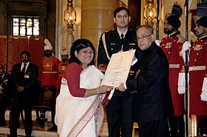 Manasi Pradhan Stree Shakti Puraskar