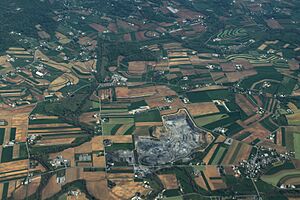 Aerial view of Martindale