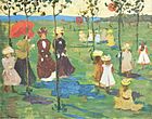 Maurice Prendergast (1858-1924) - Franklin Park Boston (1895)