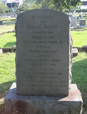 OahuCemetery-IsaacDavis-descendants