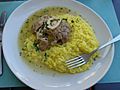 Ossobuco con risotto alla milanese