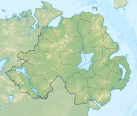 Map showing the location of Hillsborough Forest