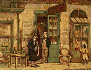 Royal Street Antique Shop 1918 Harry Armstrong Nolan