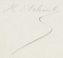 Henri d'Orléans's signature