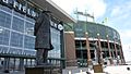 Statues at Lambeau Field