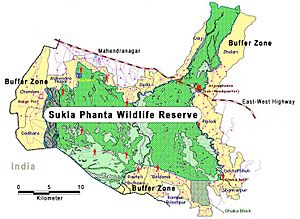 Sukla-Phanta-WR+bufferzone-map