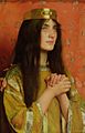 Thomas Cooper Gotch - La Reine Clothilde