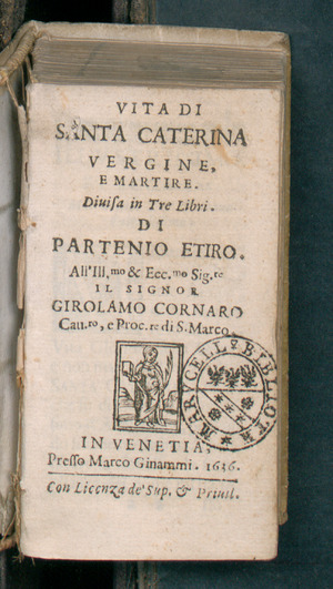 Vita di santa Caterina vergine e martire