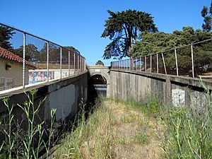 West portal of Fort Mason Tunnel, June 2017