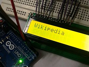 Wikipedia Liquid Crystal Display Arduino