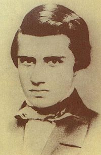 A picture of Azevedo taken during the late 1840s