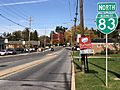 2021-11-04 11 19 27 View north along Interstate 83 Business (South George Street) at Rathton Road and Country Club Drive in York, York County, Pennsylvania