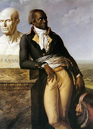 Anne-Louis Girodet De Roucy-Trioson - Portrait of J. B. Belley, Deputy for Saint-Domingue - WGA09508