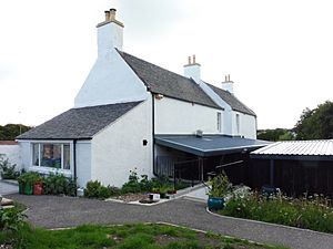 Bridgend Farmhouse facing North