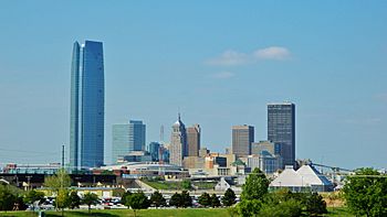 Downtown okc skyline