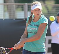 Ekaterina Makarova at 2014 Rome Masters