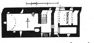 Hessilhead castle groundplan ayrshire